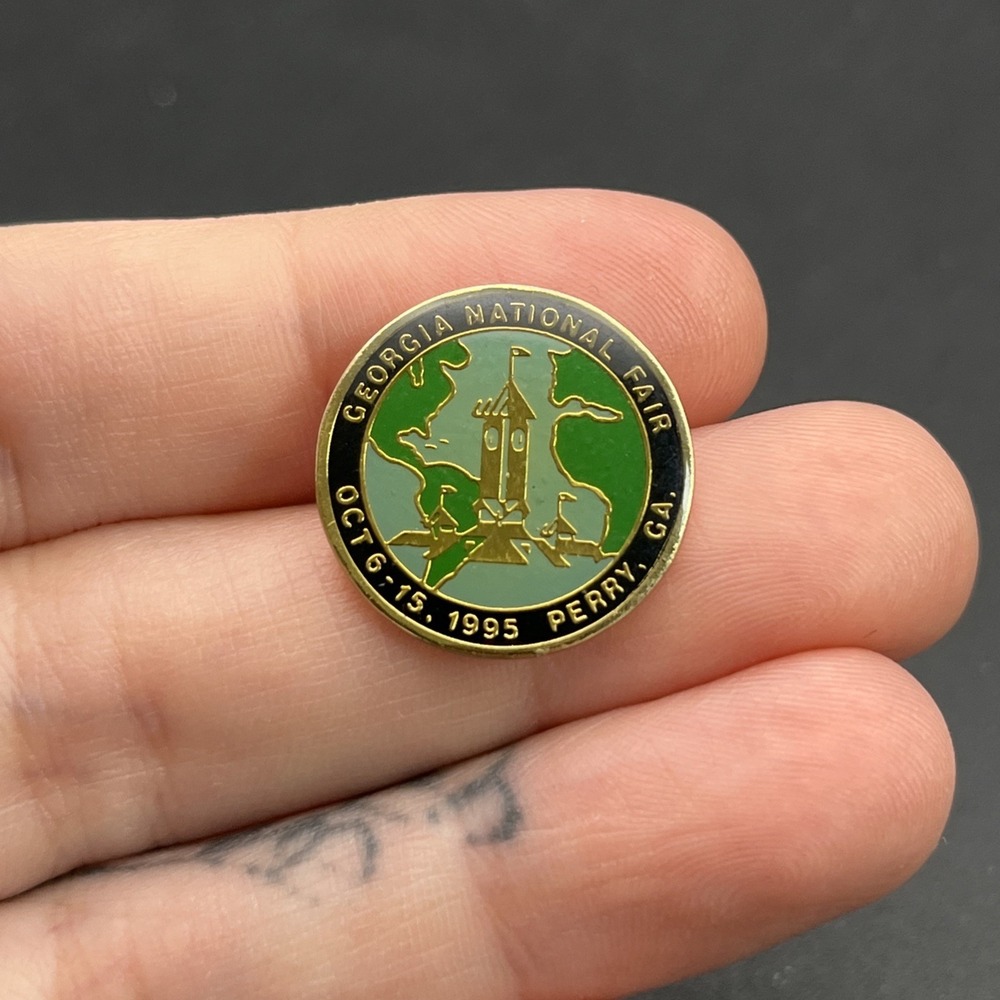 Perry Georgia‎ National Fair 1995 Lapel Hat Pin